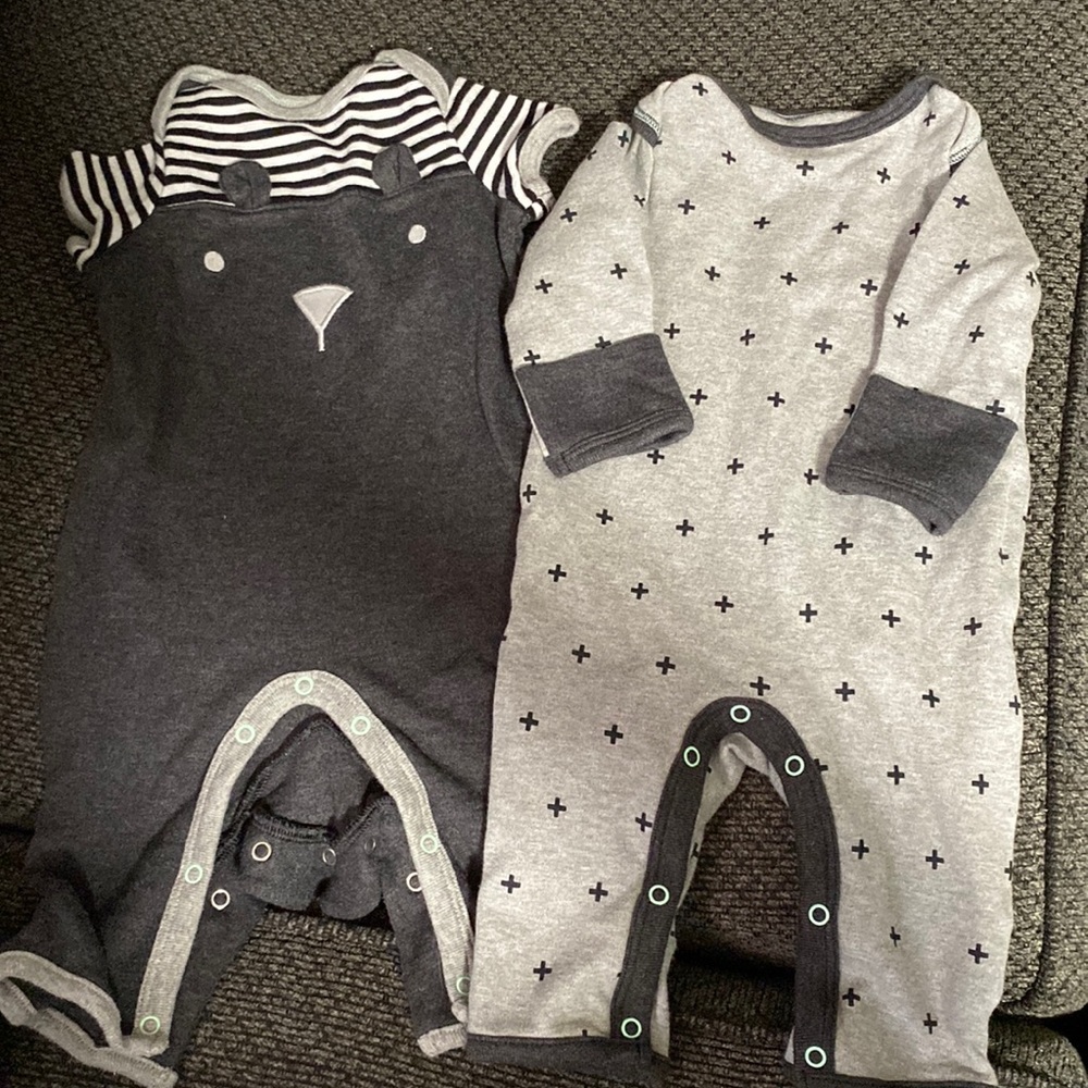 Footless Sleeper Button Up Bundle
